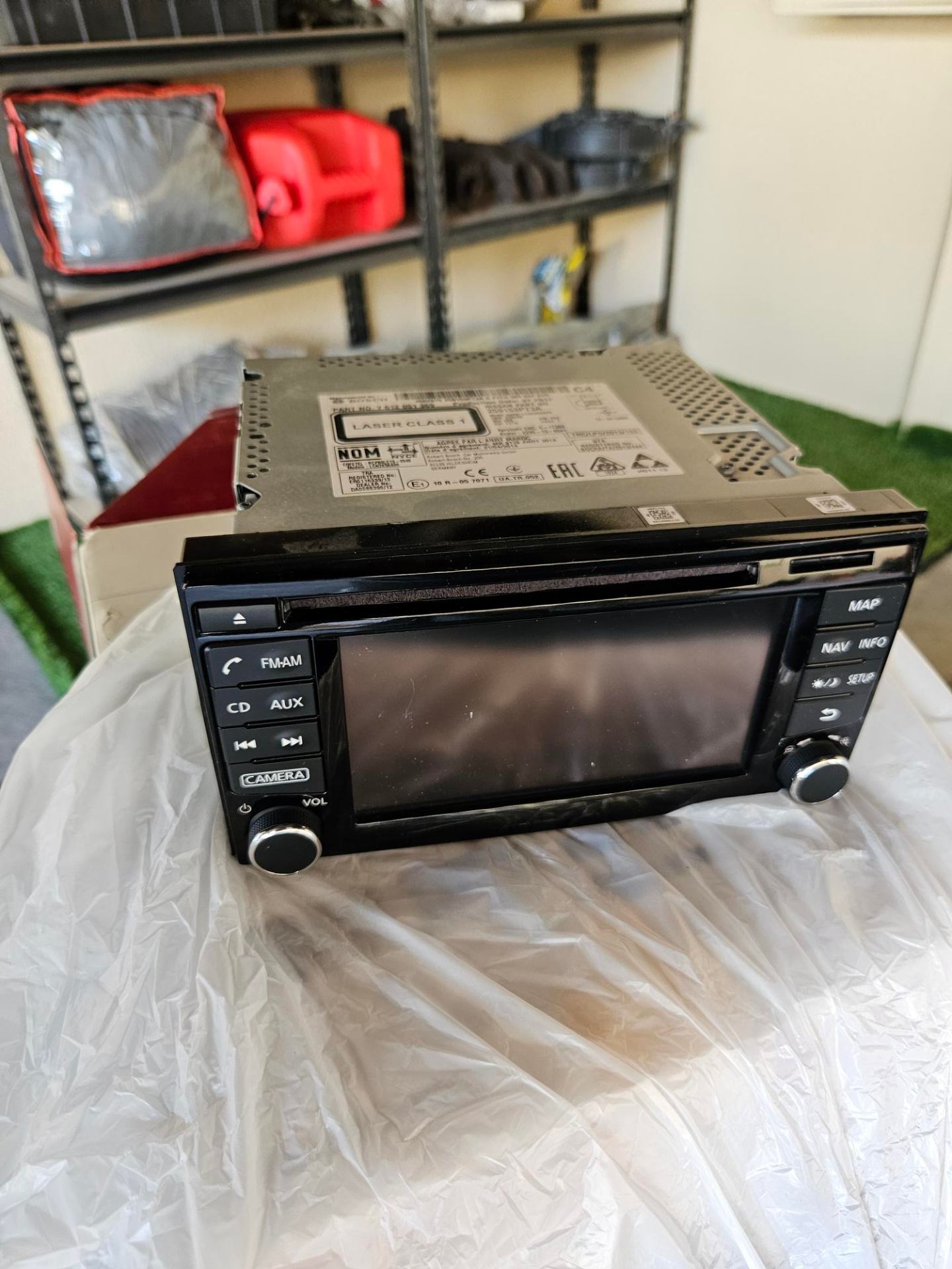 Y61 OEM touchscreen navigation head unit