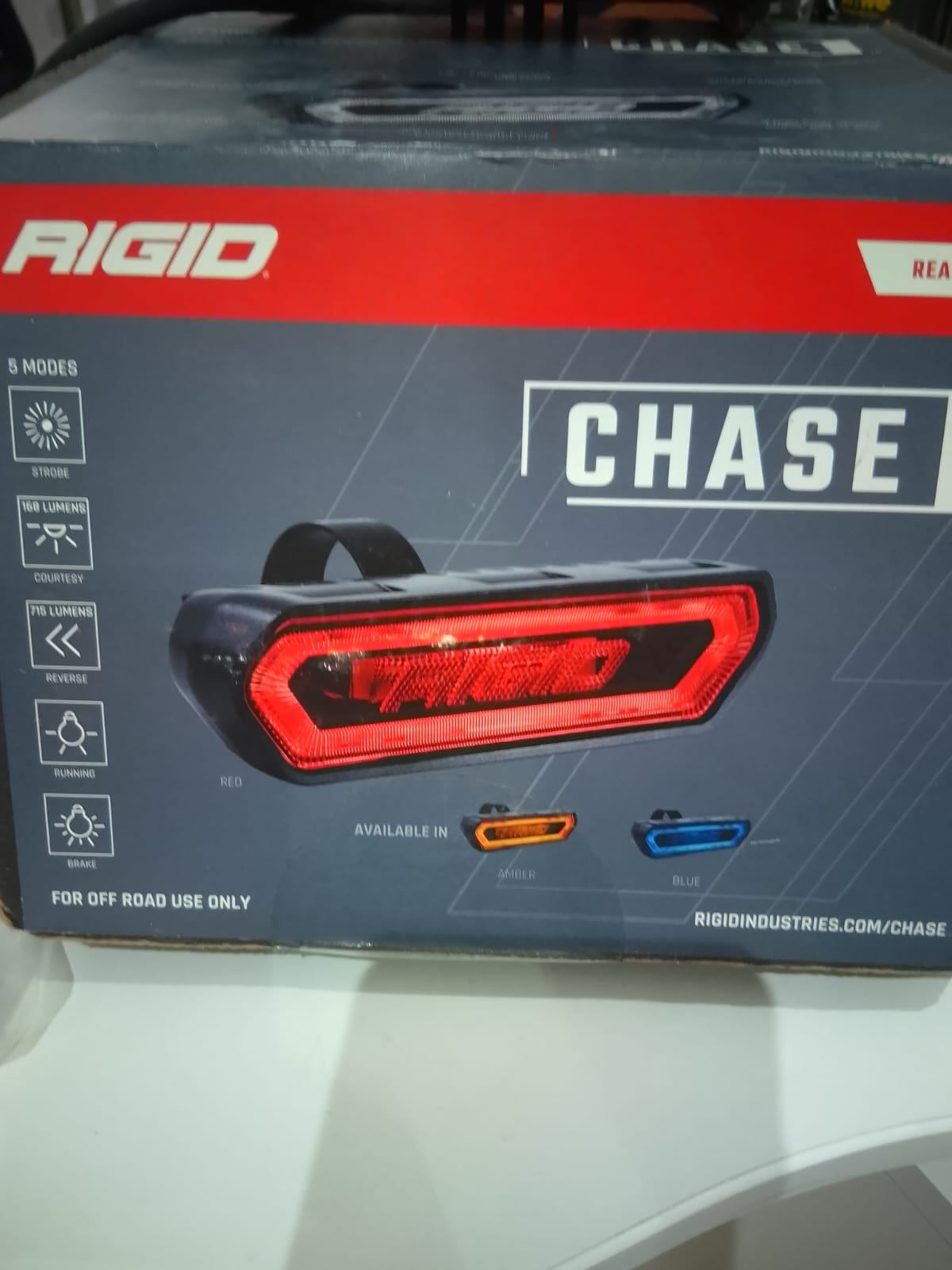 RIGID Industries Chase Light (BLUE)