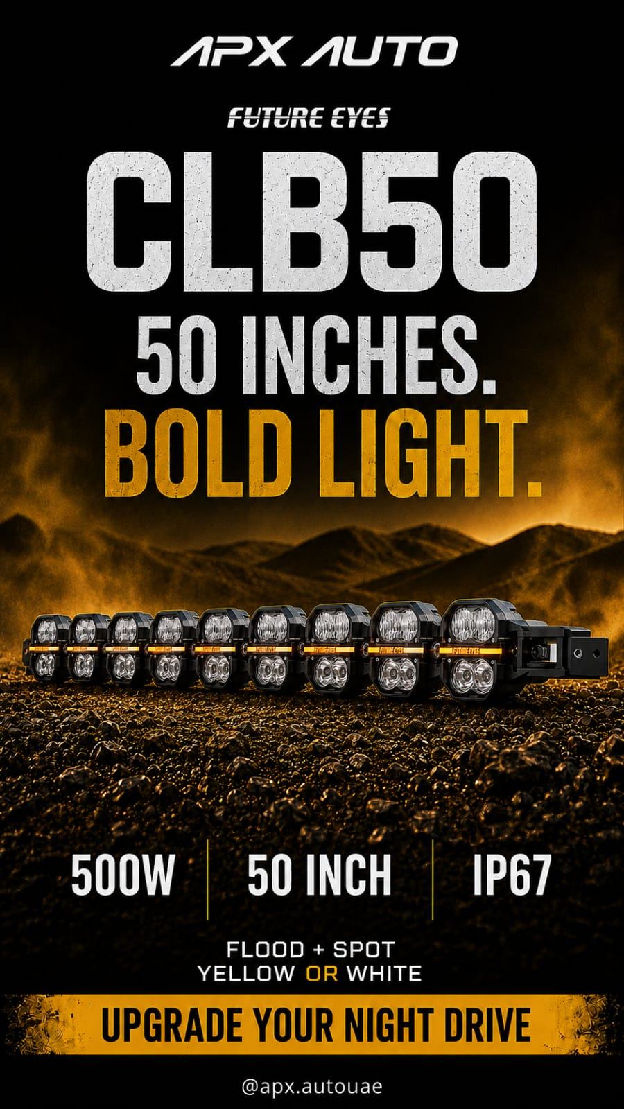Future Eyes Lights - CLB50 500w LED Bar