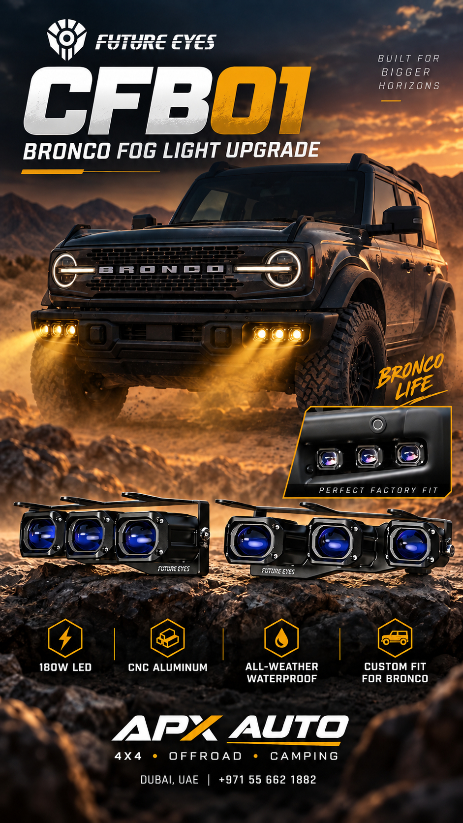 Future Eyes Lights - CFB01 200W LED Bar