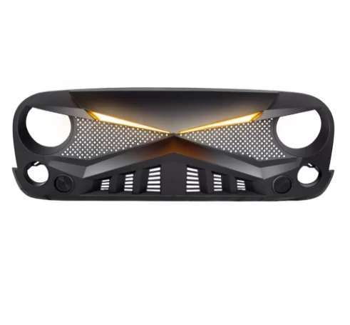 Hawke Grille w/DRL Turn Signal Lights-